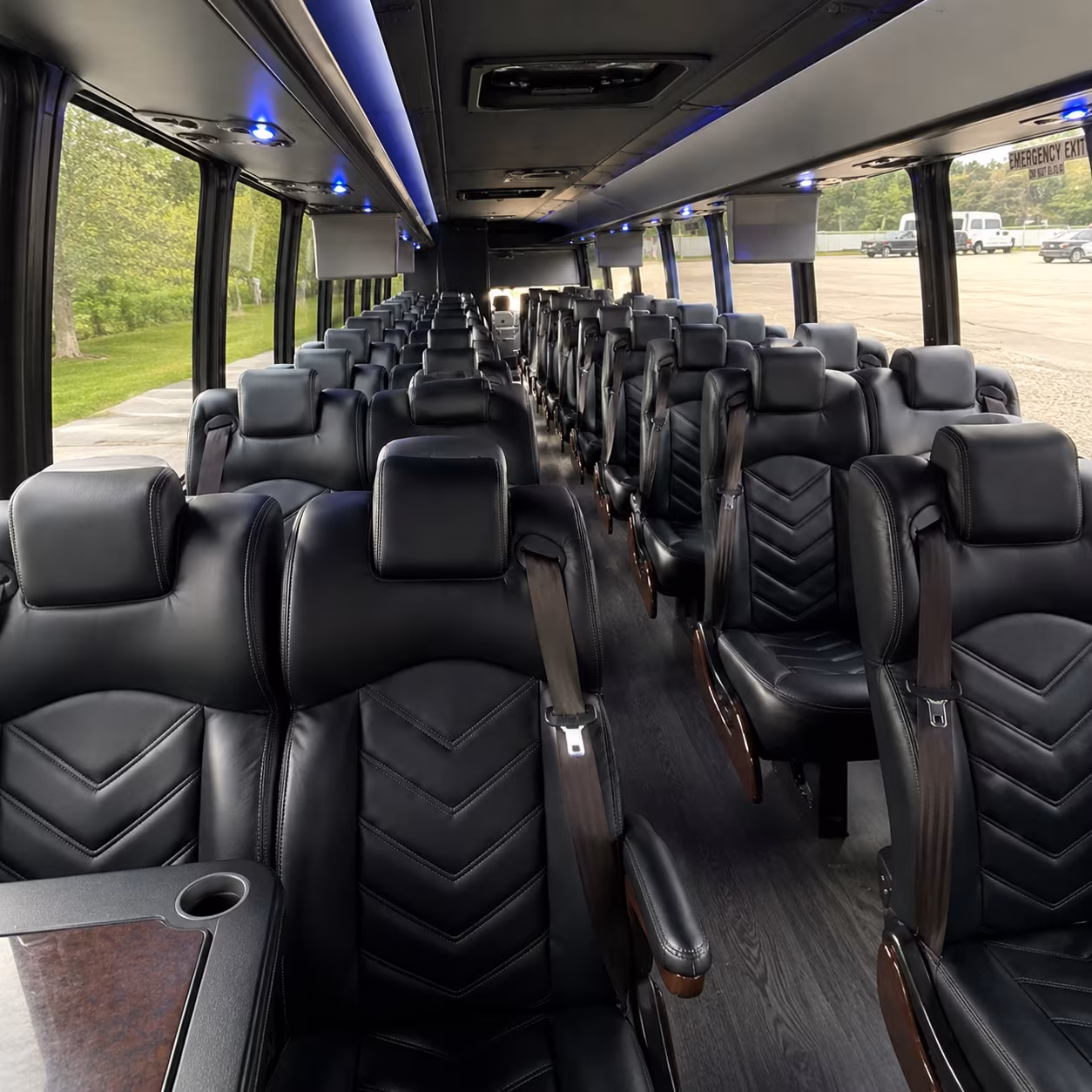 buffalo 25 passenger minibus inside
