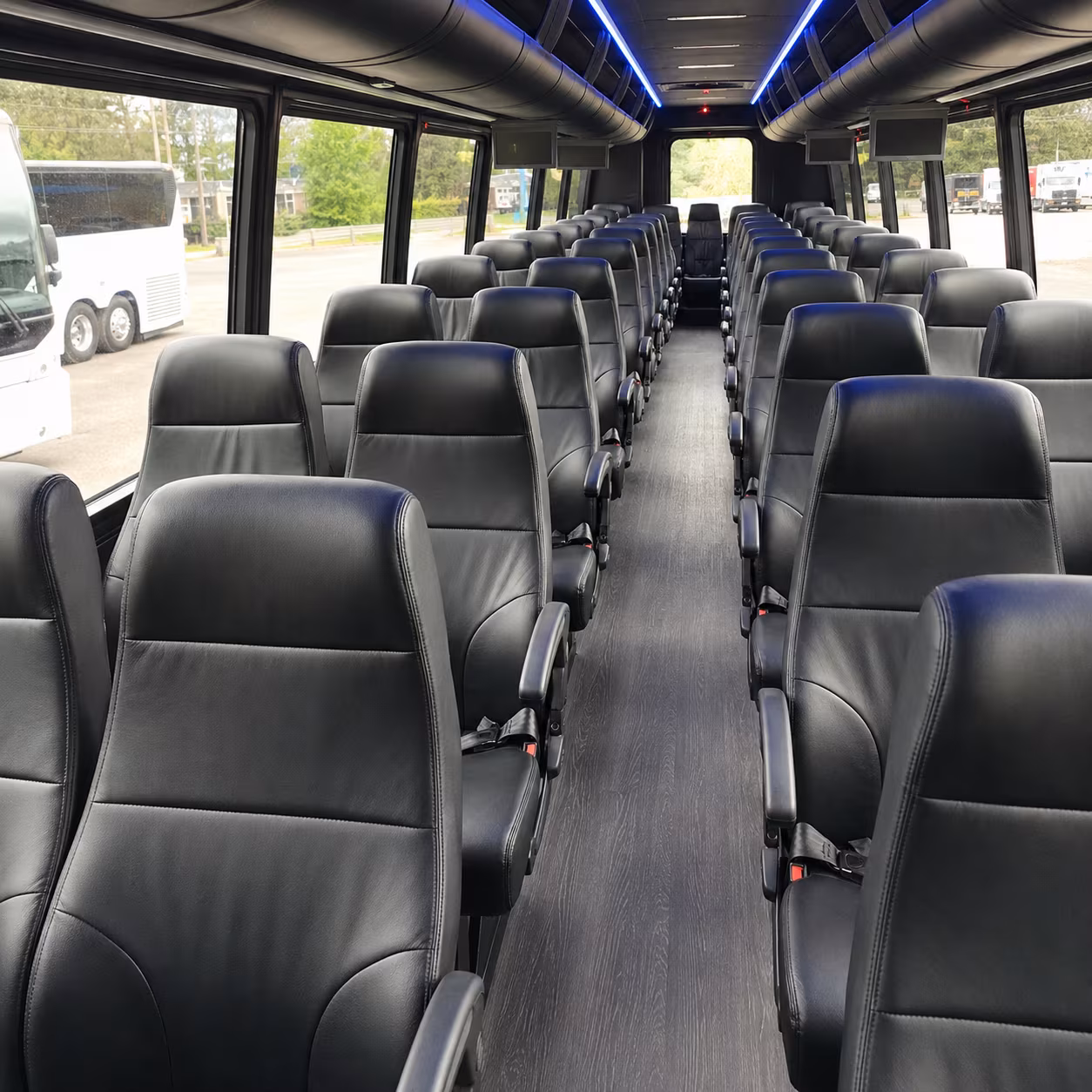 buffalo 30 passenger minibus inside