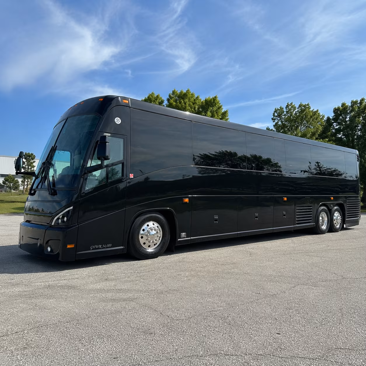 buffalo 47 passenger charter bus
