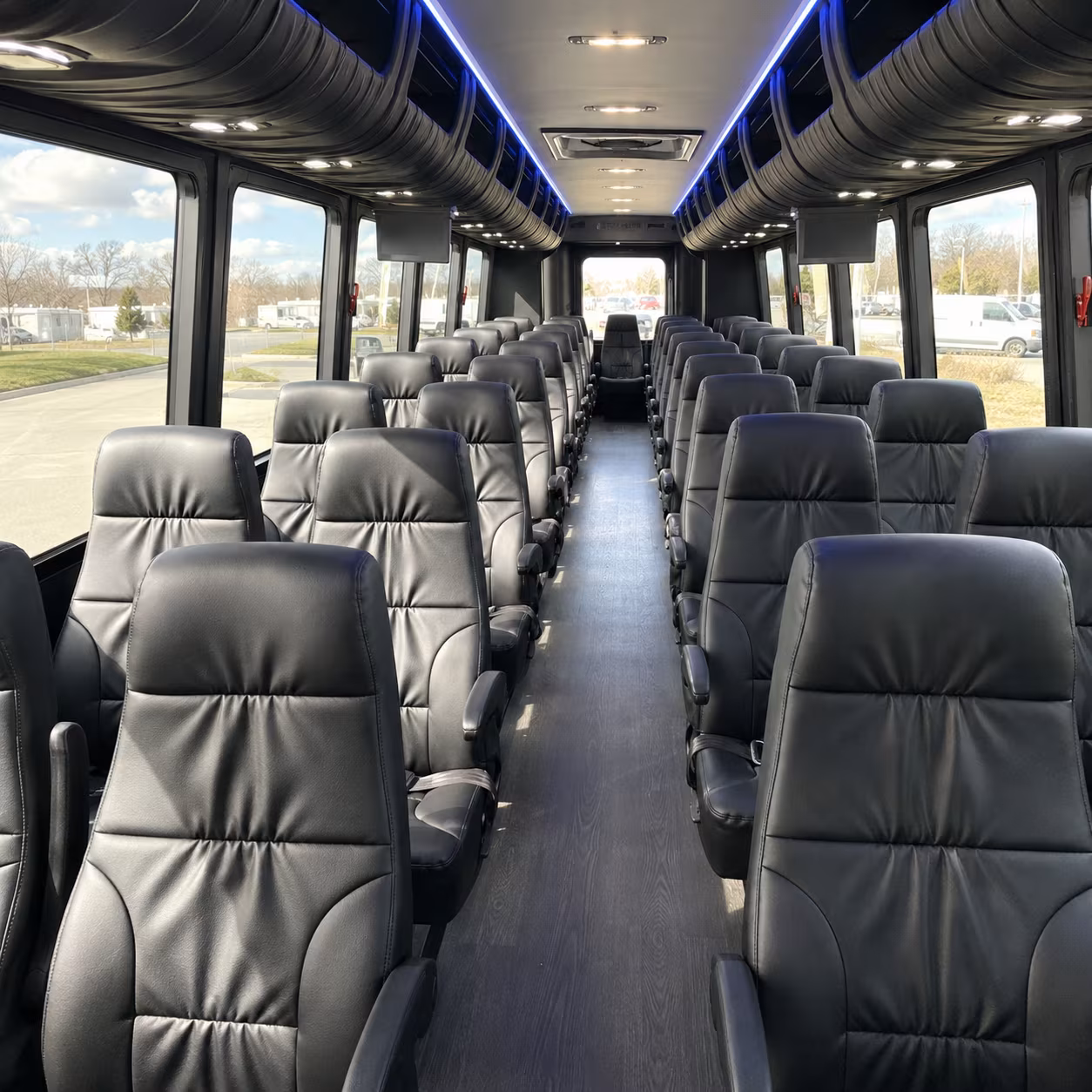 buffalo airport transportation onboard seating