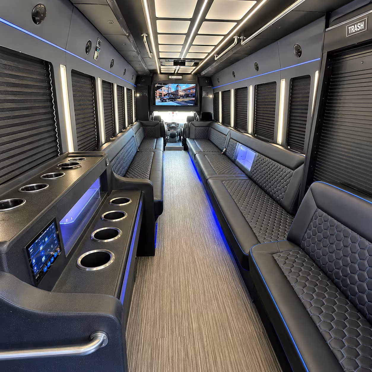 buffalo party bus inside