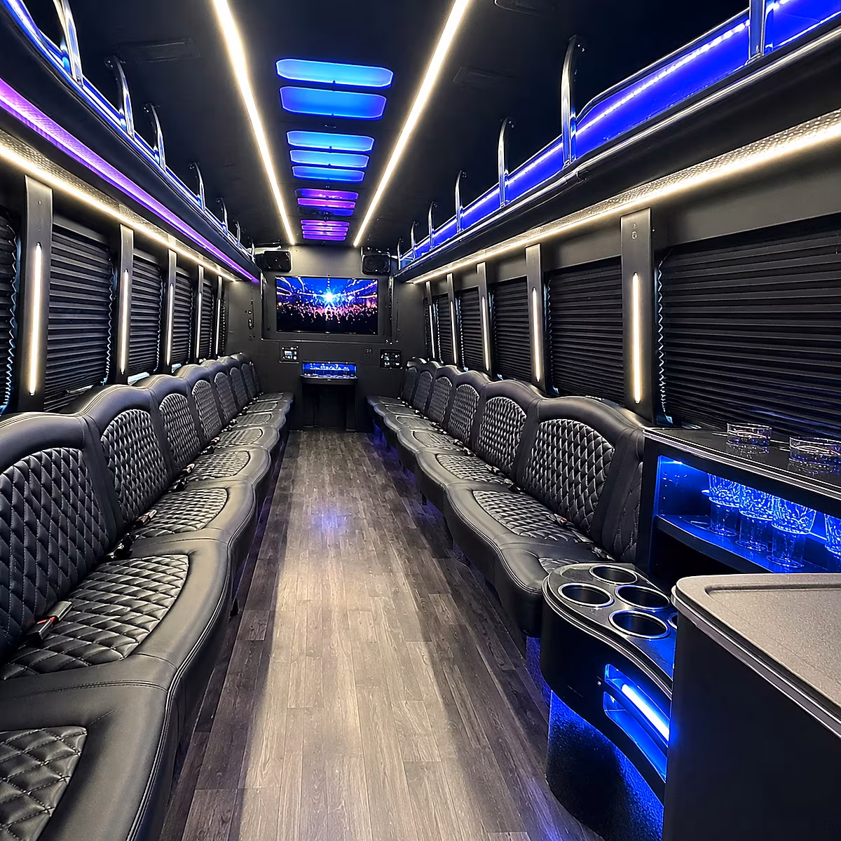 buffalo party bus interior